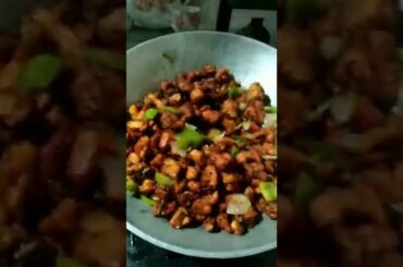 Chicken Chilli Recipe ll #shorts #food #subscribe