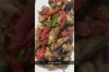 Chicken chili dry comment if u need recipe