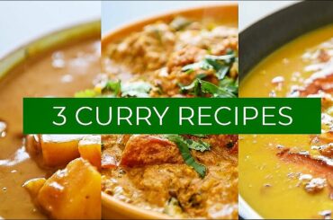 3 EASY PLANTBASED CURRY RECIPES TO SPICE UP YOUR WEEK