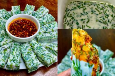 Steamed spinach and Eggs Recipe