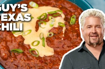 Guy Fieri's Texas Chili | Guy's Big Bite | Food Network