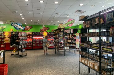 Pepper palace store! Found in Pennsylvania and I sampled some cinnamon habanero hot sauce and really liked it so I bought it.