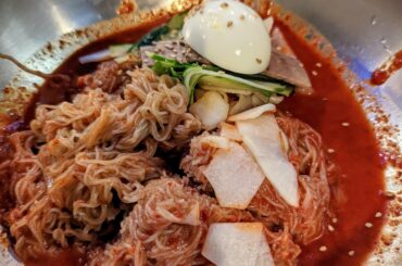 Bibim Naengmyeon (Korean spicy summer noodles)