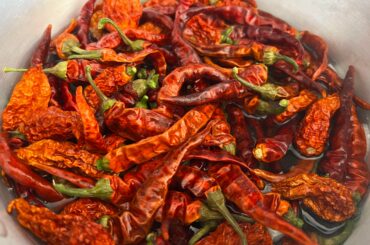 I make a sauce every week for Wing Wednesday at a local restaurant. This week I’m making one called “I can’t believe you’ve done this”. The base is cayennes and reapers.