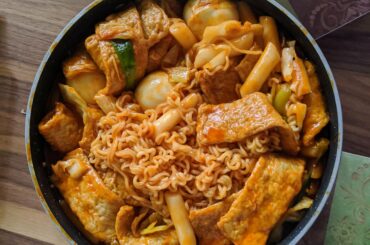 Rapokki (Ramen + Tteokbokki)