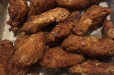 New reaper wings from a small chain, order of 2lbs (minus 2 wings cause I ate them)