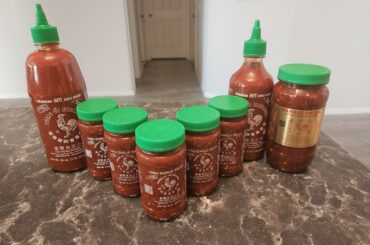 Huy Fong products are getting harder to find because of a chili pepper shortage. This will last me to September.