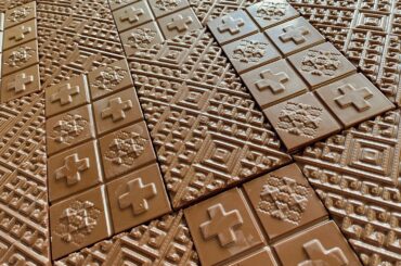 Low Sugar Milk Chocolate with Spicy Candied Siling Labuyo Cacao Nib Inclusions