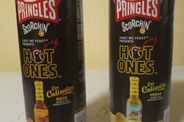 Pringles finally bringing the heat thanks to Hot Ones. I think I like the Rojo more