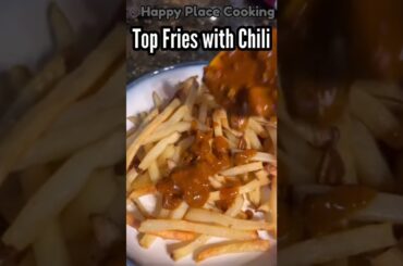 Super EASY Chili Cheese Fries