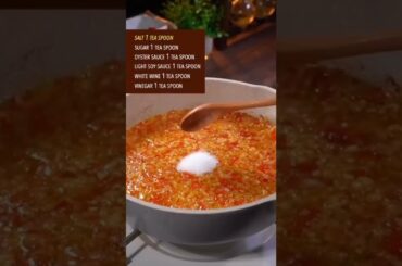 How to make Chili Garlic Sauce #how #sauce #cookingchannel #recipe #shorts