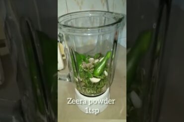 Green chili chutney recipe by cooking with sisters