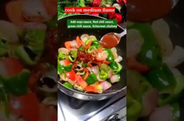 chilli paneer recipe | restaurant style chili paneer | chilli panner #shorts #short #chillipaneer#1k