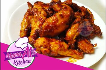 CHILI CHICKEN WINGS / Easy Spicy Chicken Wings Recipe / TEBA CHILI
