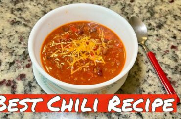 THE BEST CHILI RECIPE  #chili #cookingwithdaddy #foodie #foodvlog