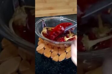 Red Chili Sauce | Chutney #shorts
