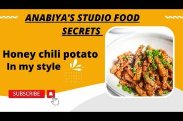 Honey chili potato recipe in my style| street food style honey chili potato| Easy recipe