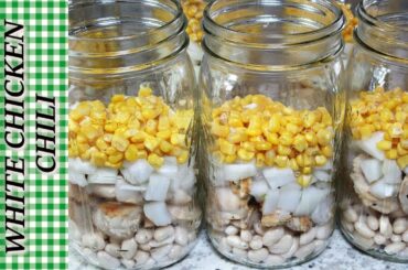 How To Make & Can Homemade White Chicken Chili | Pressure Canning Soup Recipe