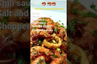 Chili Garlic Buttered Shrimp