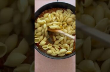 Chili Beef and Shells