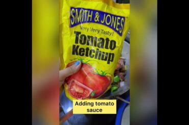 Making a quick dish, Chili Chicken