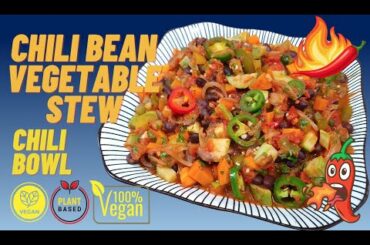 Spicy Vegetable Chili Bowl | Vegan | Vegetarian Recipes