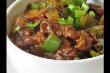 Chilli Beef Recipe - How To Make Restaurant Style Chilli Beef | Nisa Homey