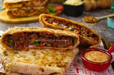 Keema Crunchwrap Recipe by SooperChef | Bakra Eid Special Recipes