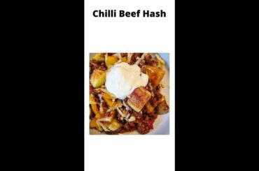 An Easy Recipe Chilli Beef Hash-How To Cook Chilli Beef #shorts