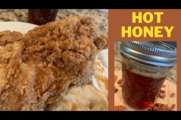 Hot Honey Recipe | Infused with Calabrian Chili Peppers #shorts