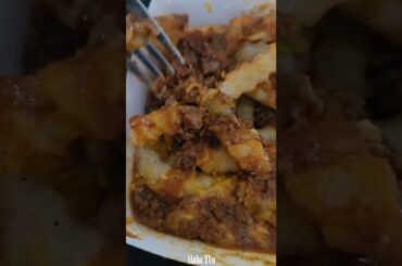 Amazing Del Taco Chili Fries #shorts #fries #delicious #yummy #satisfying #subscribe
