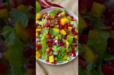 SWEET CHILI MANGO SALAD #shorts by sugar_n_ice