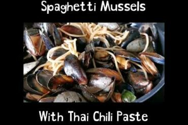 Shorts-Spaghetti Mussels Thai Chili Paste | A happy meal