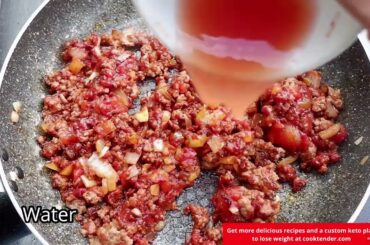 Keto Diet Recipe | Keto Beef Chili