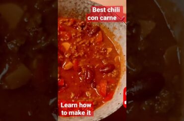Full recipe on the channel #chiliconcarne #cooking #shorts