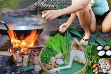 Yummy cooking Fried Chicken with Chili Recipe,Eating Delicious,Skills Foods
