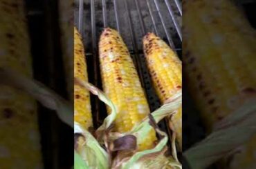 Buttery Grilled Chili Lime Corn #shorts