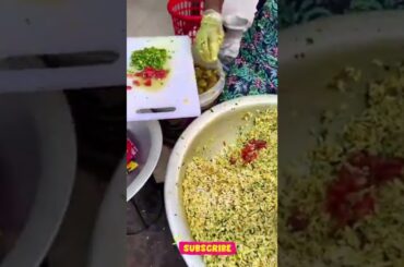 Famous Jhal Muri Maker - Spicy Naga Chili Masala Jhal Muri #shorts #jhalmuri #streetfood #foodlover