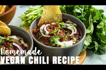 Chuck's Vegan Chili Recipe (Step-by-Step) | Chili-recipe.net