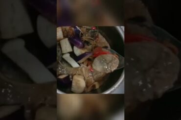 eggplant with fish n chili spicy