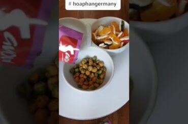 Filling Bowl with Chili Flavoured Peas #asmr #shorts #hoaphangermany