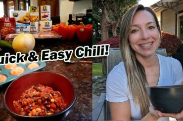 Quick & EASY Chili!! // Easy Dinner Recipes