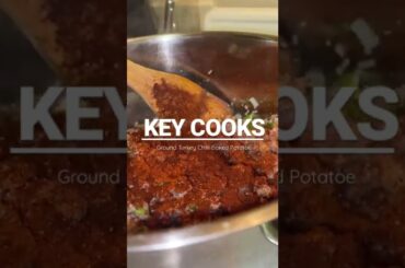 Ground Turkey Chili W/ Baked Potato