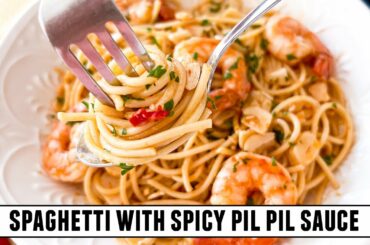 The BEST Spaghetti Dish from Spain | Spicy Espaguetis al Pil Pil Recipe