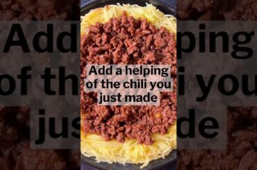 Keto Cincinnati Chili Recipe (Low Carb Skyline Chili) #shorts