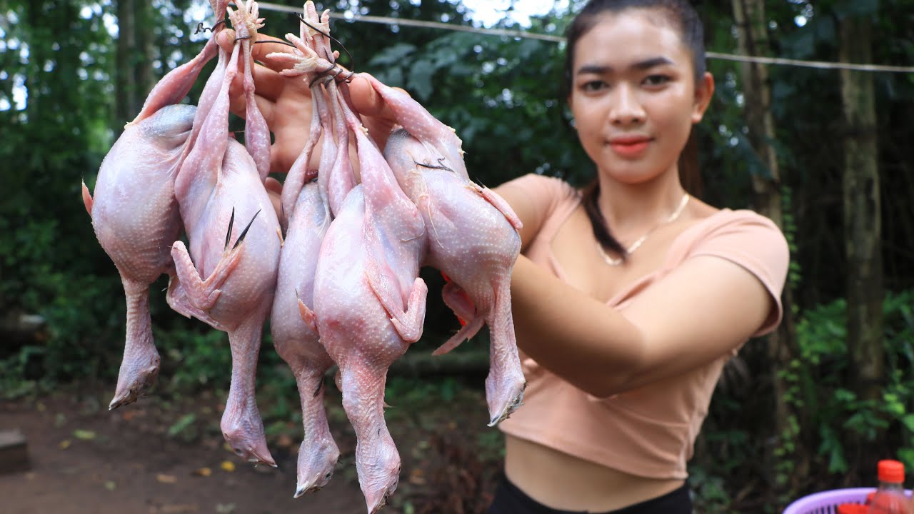 Yummy cooking fried quail with chili sauce recipe Chili Chili