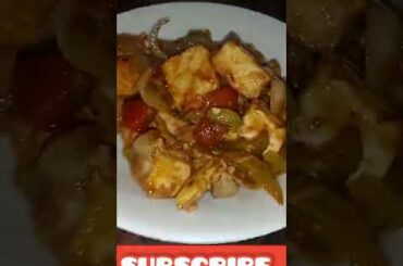 #shorts Chili Paneer or Chili Eggs?? #youtubeshorts #recipe #subscribe #zaykabengalka #foodlover