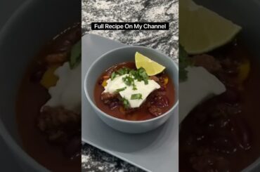 Chili Con Carne! #short #shortrecipe #cooking