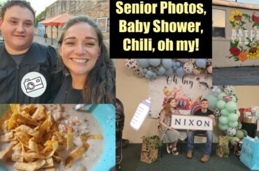 Water Leak, Senior Photos, Fun Baby Shower, Chili Recipe and Behind the Scenes of my Life!
