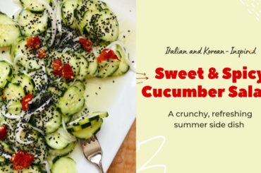 Spicy Cucumber Salad TUTORIAL